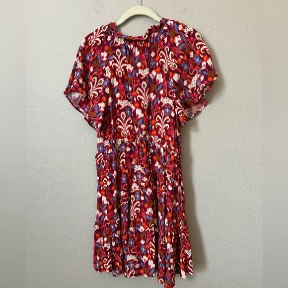 By Anthropologie Robin Tiered Mini Dress - Picture 2 of 8